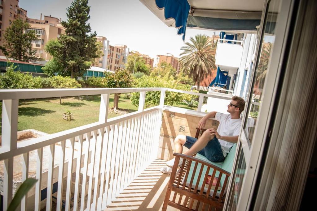 Piso Con Jardin Lägenhet Málaga Exteriör bild